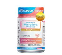 Life-Space Probiotic for Women - Supports Vaginal Health, Microflora and pH for BV and Yeast and Urinary Health - 6.3 Billion CFU - 60 Capsules