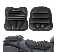 2 Motorcycle Seat Cushion, Motorcycle Seat, Motorcycle Seat Gel Pad Cushion, Shock Absorbing Breathable Anti Slip Motorbike Seat For Long Ride