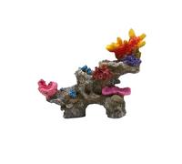 2.Natural looking resin coral reef aquarium decoration, low maintenance aquascaping, home office aquarium setup, realistic artificial coral aquarium decoration