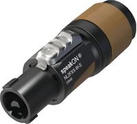 2 Neutrik SpeakOn NL2FXX-W-S 2 Pole Inline Female Locking Speaker Connector