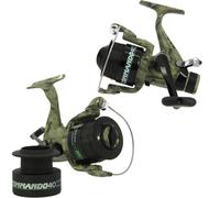 2 New Lineaeffe Commando 40 Camo Fishing Carp Coarse Runner Reels Spare Spool