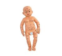 2. Newborn Massage Practice Model with Detailed Acupoints Markings Realistic Baby Anatomy for Caregiver Training PVC Infant Massage Practice Model