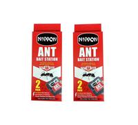 2 Nippon Ant Stop Killer Bait Stations Destroys Ants & Nests Indoor Outdoor
