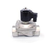 2" NPT DN50 Solenoid Valve Low pressure24VAC 24VDC 110VAC 220VAC 12VDC Stainless Steel DIN Coil(12VDC)