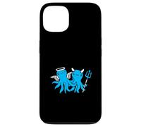 2 Octopus Devil Angel Heaven Team Hell Friends Two Couple Case for iPhone 13