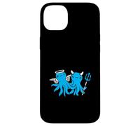 2 Octopus Devil Angel Heaven Team Hell Friends Two Couple Case for iPhone 14 Plus