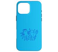 2 Octopus Devil Angel Heaven Team Hell Friends Two Couple Case for iPhone 16 Pro Max