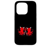 2 octopus devil team hell friends satan evil sweet comic fun Case for iPhone 15 Pro