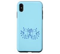 2 octopus devil team hell friends satan evil sweet comic fun Case for iPhone XS Max