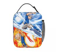 (2, One Size) Inazuma Eleven Insulated Lunch Bag Thermal Bag Meal Container Manga Large Tote Lunch Box Food Storage Bags College Outdoor