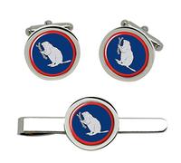 2 Operational Support Group RLC, British Army Cufflinks and Tie Clip Set