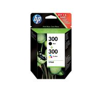 HP 300 2-pack Black/Tri-color Original Ink Cartridges