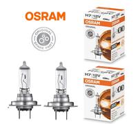2 OSRAM 12V H7 55W ORIGINAL HALOGEN HEADLIGHT CAR BULB 64210 CLASSCIC