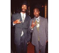 2 PAC Tupac Shakur & Snoop Doggy Dogg Poster Making Sign