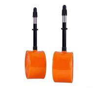 2 Pack 0.3mm Thin Wall for tpu Bike Tube 700x23-32C for presta Valve | Ultralight 0.3mm wall, faster acceleration, includes tire lever, fits 23-32c tires, 45mm valve length