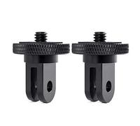 2 Pack 1/4-20 Screw Conversion Adapter for GoPro Hero10, Insta360 ONE X4 X3, X2, Go 2, DJI Osmo Action and Other Action Cameras