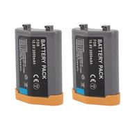 2 Pack 10.8V 3000mAh ENEL18 ENEL18A Batteries for Nikon D4 D4S D5 D6 Camera, MB D12 MB D17 MB D18 Battery Box, D850 D800 D500 Camera Handle