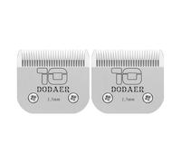 2 Pack 10# Detachable Pet Dog Grooming Ceramic Blades,Compatible with Heiniger,Andis,Oster A5,Wahl KM-10 Series,Size #10 Blade 1/16-Inch 1.5MM Cut Length