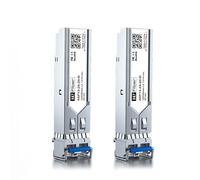 2 pack, 1000BASE-LX SFP Transceiver, SFP to LC, 1.25G singlemode module Compatible with Cisco GLC-LH-SM/GLC-LH-SMD, MA-SFP-1GB-LX20, Ubiquiti UniFi UF-SM-1G, Mikrotik S-31DLC20D, Netgear AGM732F...