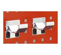 2 Pack 100mm Pipe Bracket Arms For Wall Panel Storage