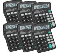 2-Pack 12-Digit Desktop Calculator Dual Power | 2-Pack 12-Digit Dual Power Desktop Calculator(6 Pack)