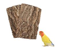 2 Pack 12 x 8 Inch 100% Natural Cork Perch, Bird Cork Seat Boards, Birdcage Bark Decor Accessories for Birds Parakeets Budgie Parrot Cockatiel Hamster Guinea Pig Rat