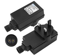 2 Pack 12V 1A Class 2 Power Supply, LED Adaptor Replacement,EAGWELL Outdoor Low Voltage Power Adapter, Yard Inflatable Adapter, Plug for String Light, Rope Lights,Christmas Lights