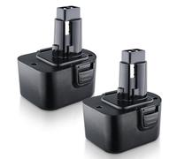 2-Pack 12V 4.8Ah Ni-MH Battery Replacement for Dewalt 12V Battery DC9071 DE9071 DW9072 DE9074 DE9501 DE9037 DE9072 152250-27 397745-01 Power Tools