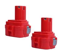 2 Pack 12V 4.8Ah Ni-MH Replacement for Makita Battery PA12 1220 1222 1233S 1233SA 1233SB 1233 1234 1235 1235B 1235F 192696-2 192698-8 192698-A 193138-9 193157-5 ML120 Cordless Power Tool