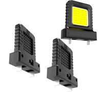 2 Pack 14W LED Camping Lantern Work Light for 20V 21V | Provides bright 14W LED illumination for outdoor camping, jobsite inspection, and work tasks.
