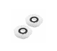 2 Pack 15 Inch Microfiber Spin Mop Head Refills For 360 Rotating