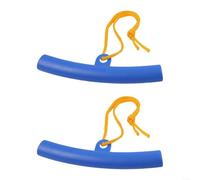 2 Pack 15cm Tire Changer Guard Rim Protector, Polyethylene Rubber Saver for Cart Wheel Changing, Blue