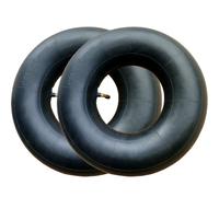2 Pack 15x6.00-6 Butyl Inner Tubes with TR-87 Bent Valve Stem, Premium Replacement 6.00/6.50-6 Lawn Mower Tire Tubes Fit for Snow Blowers, Go Karts, Golf Carts, Wheelbarrows and More