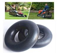 (2-Pack) 15x6.00-6" Inner Tubes, Replacement Lawn Mower Tire Tubes, Heavy-Duty Inner Tube with Straight Valve Stem, For Ride-on Mower, Yard Trailers, Tractors, Go Karts, Golf Carts, ATVs and More