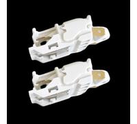 2-Pack 16a 250v Electric Power-Off Copper Switch Appliances Auto Kettle Function for Water White Plus Steam with - Heaters Plastic Thermostat Control