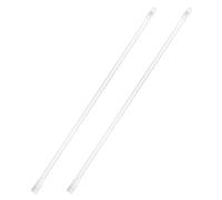 2 Pack 17 Inch Blind Wand, Vertical Blinds Opener, Tilt Wand Replacement, Clear Acrylic Rod with Hook and Grip, Universal Design, Durable (SIZE:17inch)