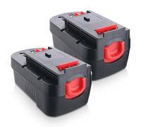 2 Pack 18V 4.8Ah HPB18 Replacement for Black and Decker 18V Battery Compatible with Black and Decker Cordless Power Tools FS18BX A18 FS18FL FSB18 FS180BX