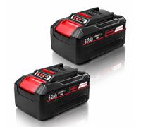 2 Pack 18V 5.2Ah Lithium-Ion Replacement Battery for Einhell Battery | Universally Compatible With All Einhell PXC Power Tools And Garden Machines, with an LED Battery Indicator