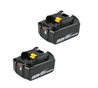 2 Pack 18V 5.5Ah Li-lon Akku,Replacement for 18V BL1830 BL1850 BL1850B BL1860 BL1860B,2 x 5500mAH Batteries with LED Indicator