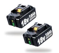 2 Pack 18V 7.0Ah BL1860B Replacement for Makita 18V Battery Compatible with Makita Battery and Charger BL1850B BL1830 BL1860B BL1860 BL1830B BL1840 BL1820 BL1815 BL1835 BL1845