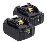 2 pack 18V BL1850 battery Replacement for Makita 18V batteries BL1850B BL1860 BL1815 BL1830 BL1820 BL1840 BL LXT-400 BL1845 Lithium-Ion