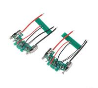2-Pack 18V Li-ion Battery Protection Circuit Board for Bosch BAT609 BAT610 BAT618, Replacement PCB Charging Module for Tool Battery Repair