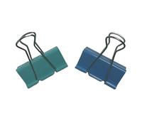 2 Pack 2 Inch Colored Jumbo Binder Clips Big Paper Clamps for Documents Food Clothes Home School Office Durable Tempered Steel Rust-Proof Reusable Assorted Colors