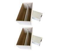 2-Pack • 2-Row Graded Card Storage Box • Woodhaven Trading Firm Brand