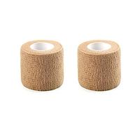 (2 Pack) 2” x 5 Yards Self Adhesive Bandages Assorted Color Breathable Cohesive Bandage Wrap Rolls Elastic Self-Adherent Tape for Stretch Athletic, Sports, Wrist, Ankle