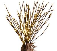 2 Pack 20 Decorative Light Artificial Artificial Vines Lights Led Birch Branches Christmas Home Decor Artificial Tree Branches Tree Night Lights It Colored