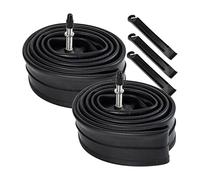 2 Pack 20 Inch Bike Tubes 20X1.75/1.95/2.125 Bicycle Inner Tube Bike Tire Tubes (Color : Svart)