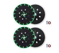 2 Pack 202458 6-Inch Soft Sanding Pad Compatible with Festool ETS EC 150/3 EQ, ETS EC 150/5 EQ, ETS 150/3 EQ, ETS 150/5 EQ Sander, 17/48-Hole, 150mm, M8 Thread