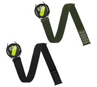 2 Pack 20mm Sport Ankle/Arm Band Compatibel with Samsung Galaxy Watch 7/6/5/4/FE 44mm 40mm/Watch 5 Pro/ 6 Classic 47mm 43mm/ 4 Classic Strap,Elastic Nylon Arm Bands for Women Men