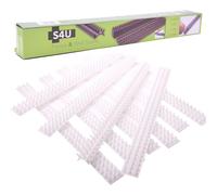 (2 Pack - 20pcs (10m), Clear) Fence Wall Spikes Garden Security